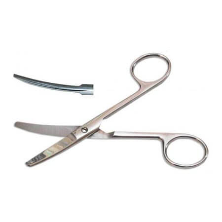 Ножиці тупокінцеві вертикально зігнуті Ножницы тупоконечные вертикально изогнутые