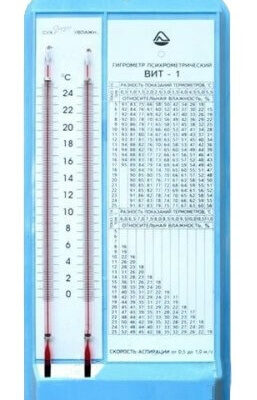 Гигрометр психрометрический ВИТ-1 (0+25)
