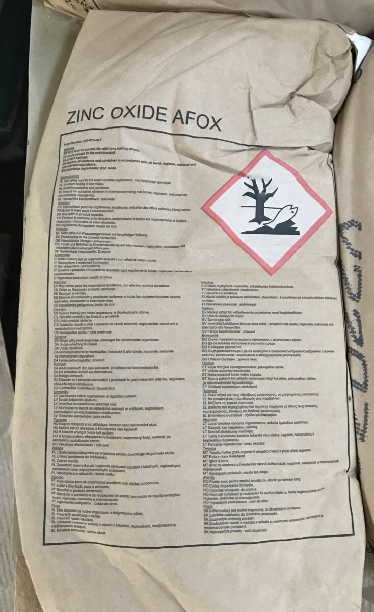 zink oxide afox
